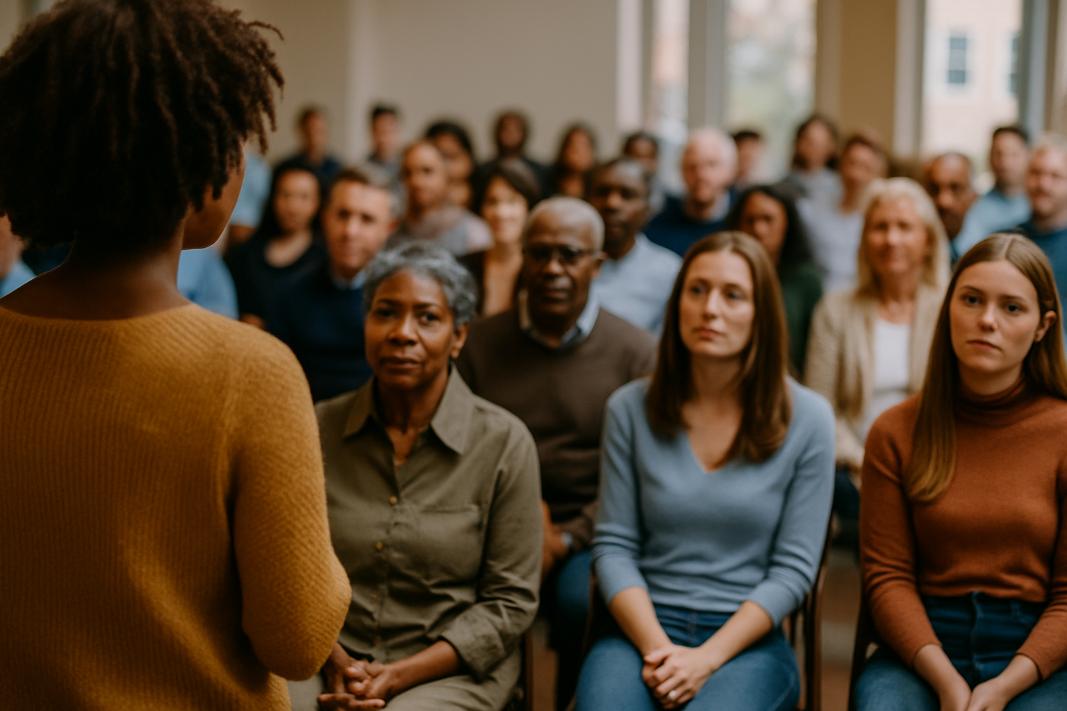 For communities, change begins with your experience.